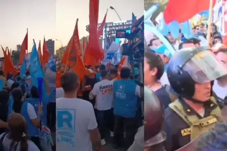 PNP separ� a ambos grupos antes del debate.