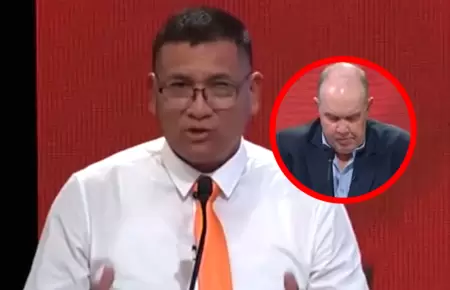 El candidato de Fuerza Popular lanz� duro dardo.