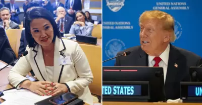 Keiko agradece a Trump por incorporaci�n de Per� al Escudo de las Am�ricas