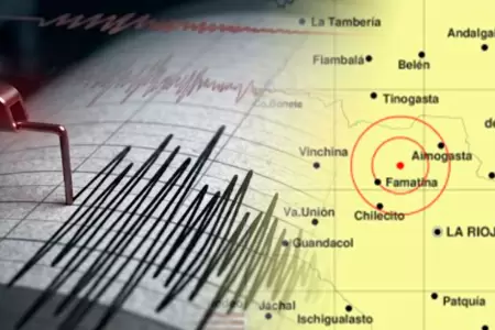 Sismo en Argentina: epicentro y detalles del temblor.