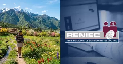 RENIEC revela los nombres inspirados en el D�a de la Primavera