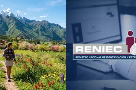 RENIEC revela los nombres inspirados en el D�a de la Primavera