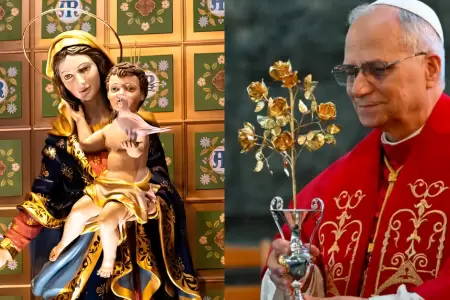 Papa Le�n XIV entregar� Rosa de Oro a Nuestra Se�ora de la Paz