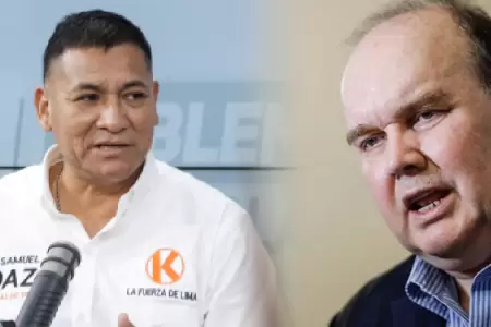 Candidato acusa a L�pez Aliaga de presuntos chats.