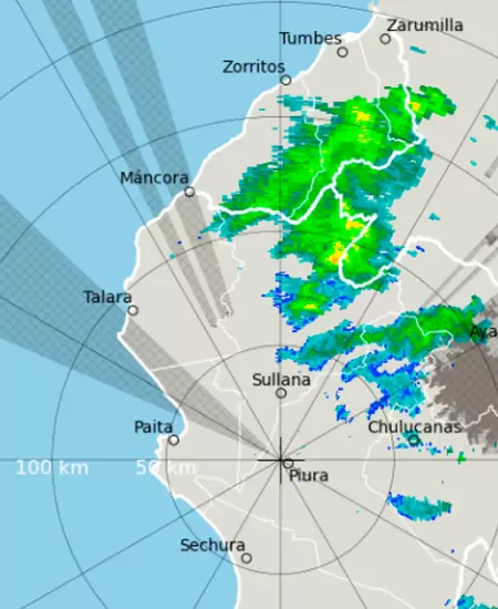 Lluvias localizadas se registrar�n en Piura y Tumbes.