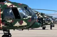 Helicóptero EP-666 del Ejército sufre incendio durante prueba de reparación en Arequipa