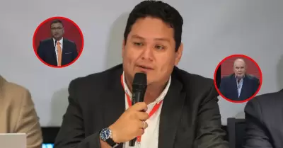 Valderrama cuestion� el enfrentamiento entre los dos candidatos.