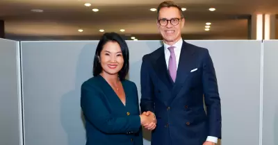 Keiko Fujimori / Alexander Stubb.