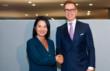 Keiko Fujimori / Alexander Stubb.