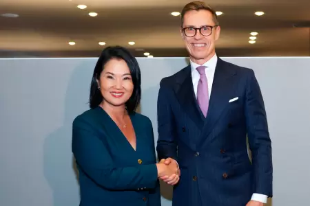 Keiko Fujimori / Alexander Stubb.