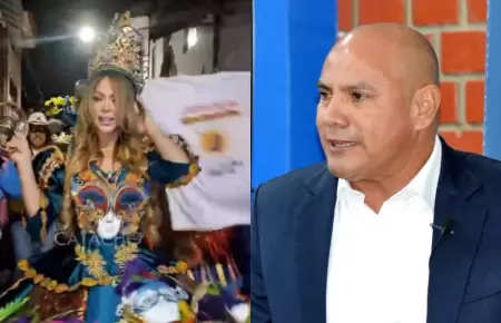 Joaqu�n Ram�rez chotea a Sheyla en vivo