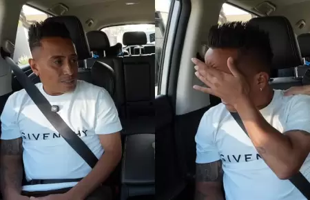 Christian Cueva llora al recordar su infancia y pedirle perd�n a sus padres