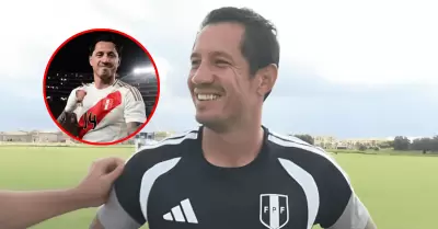 Gianluca Lapadula expres� sentirse orgulloso de estar en la selecci�n peruana