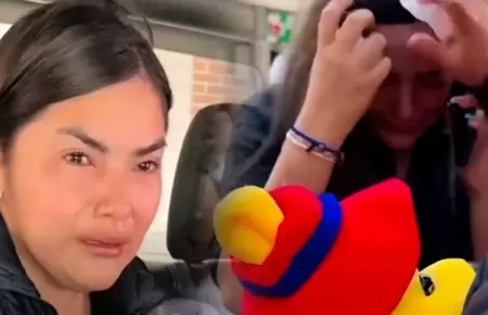 Tiktoker fue agredida durante labor social