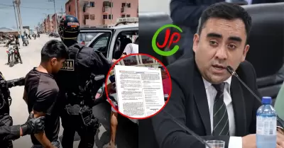 Diputado de Juntos por el Per� a favor de otorgar facultades en materia de segur