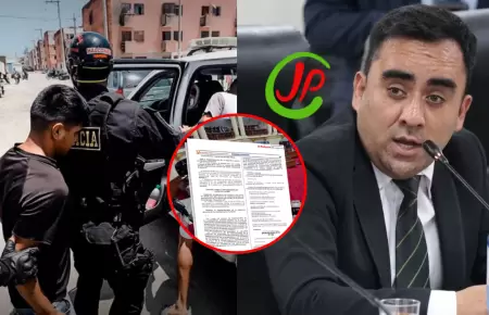 Diputado de Juntos por el Per� a favor de otorgar facultades en materia de segur