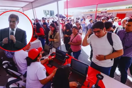Casi 9 mil peruanos accedieron a empleos formales mediante servicios del Ministe