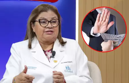 Presidenta de EsSalud alerta sobre casos de corrupci�n