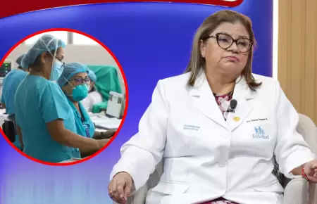 Presidenta de EsSalud ante crisis en el Seguro Social y presenta medidas