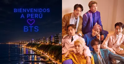 Show de drones BTS
