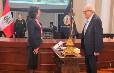 Julio Velarde jura como presidente del BCRP.