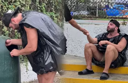 Renzo Spragg�n estar�a en situaci�n de calle