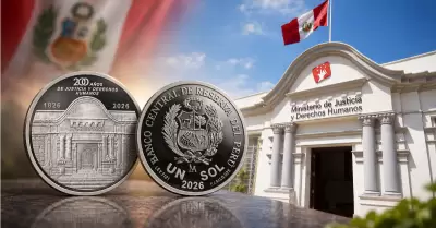 Moneda por el bicentenario del Ministerio de Justicia