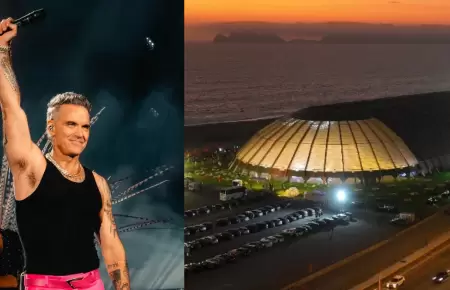 Clausuran Arena 1 previo al concierto de Robbie Williams