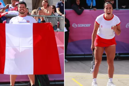Per� es campe�n absoluto de la paleta front�n en los Juegos Suramericanos 2026