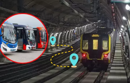 MTC confirma m�s de 90 rutas de transporte p�blico conectan con cinco estaciones