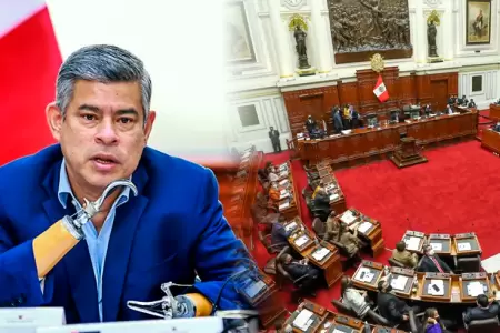 Premier Galarreta sobre pedido de facultades.