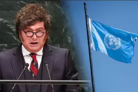 El mandatario critic� a la ONU.