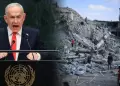 Natanyahu justifica ante la ONU los ataques contra Ir�n: "Estar�amos todos muertos"