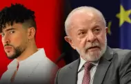 Bad Bunny se involucra en la política brasileña y apoya candidatura de Lula da Silva