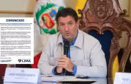 Municipalidad de Lima se pronuncia tras perder arbitraje: pedirá nulidad ante la Corte Americana