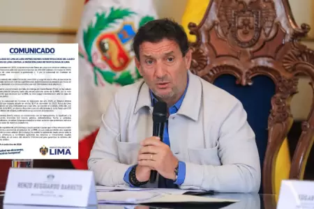 La Municipalidad de Lima indic� que pedir� la nulidad.