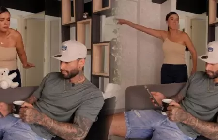 Angie Arizaga encara a Jota Benz