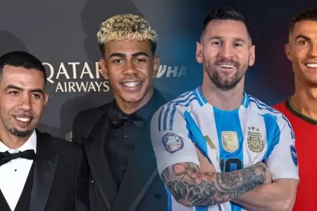 Padre de Lamine Yamal contra Messi y Cristiano Ronaldo