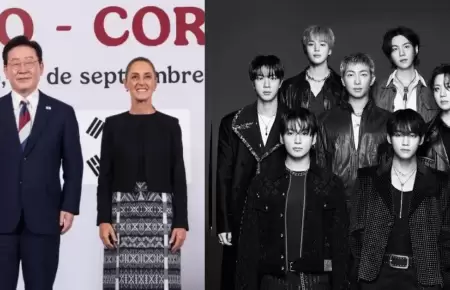 Claudia Sheinbaum confirma visita de BTS en el 2027