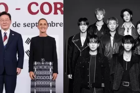 Claudia Sheinbaum confirma visita de BTS en el 2027