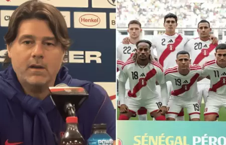 Mauricio Pochettino se rinde ante el nivel de la selecci�n peruana
