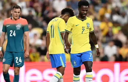 Brasil empata ante Australia.