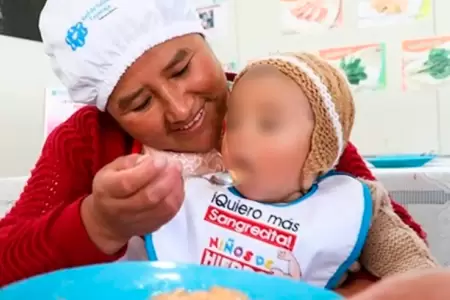 Medida del gobierno busca atacar el problema de la anemia infantil.