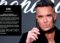 Comunicado de ONE Entertainment: reprogramar�n el concierto de Robbie Williams tras clausura del Arena 1 Park