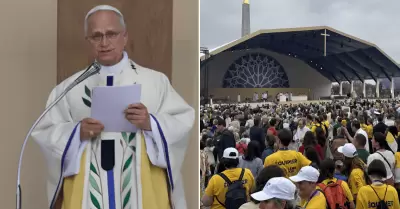 El papa Le�n XIV realiz� multitudinaria misa en la plaza de la Concordia