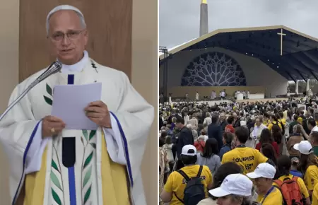 El papa Le�n XIV realiz� multitudinaria misa en la plaza de la Concordia