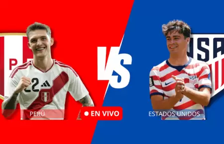 Per� vs. Estados Unidos EN VIVO: sigue el MINUTO a MINUTO