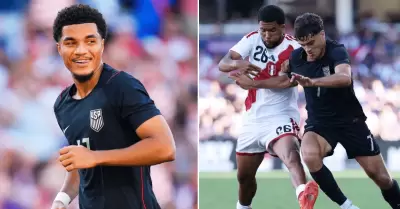 Estados Unidos golea 4 -1 a Per� en amistoso internacional