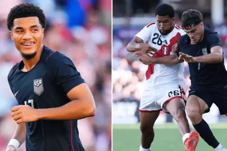 Estados Unidos golea 4 -1 a Per� en amistoso internacional