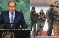 Canciller ruso exige la liberación de Nicolás Maduro y su esposa durante Asamblea General de la ONU